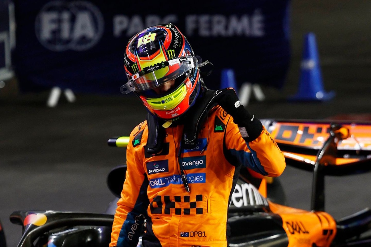 Qualifying – Piastri shines in pole position, Norris stumbles in his final lap