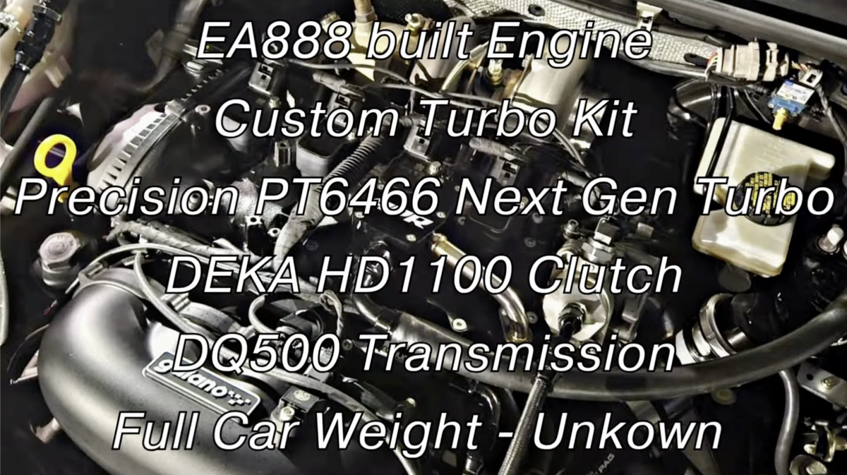 Volkswagen Golf 7 R Engine