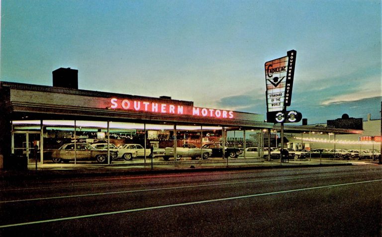 Cadillac: The Dazzling History of Vintage Dealerships