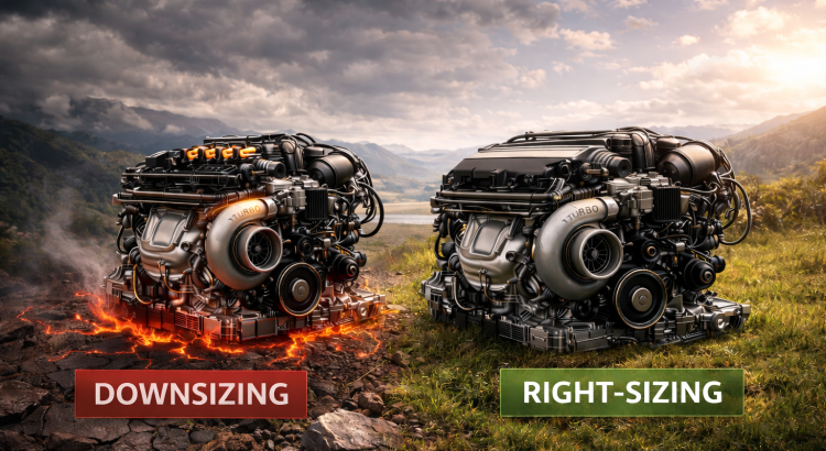 From downsizing engines to a sensible configuration: a return to more cohe…