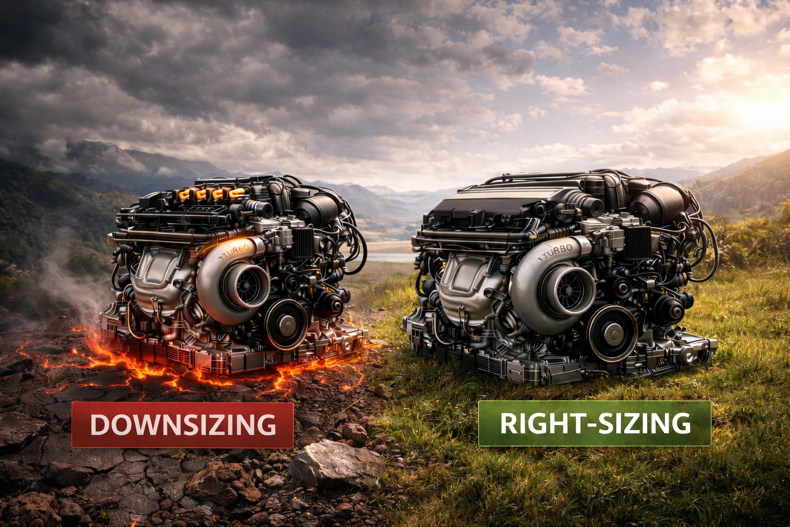 From Downsizing to Right-Sizing: The Return to More Coherent Engines