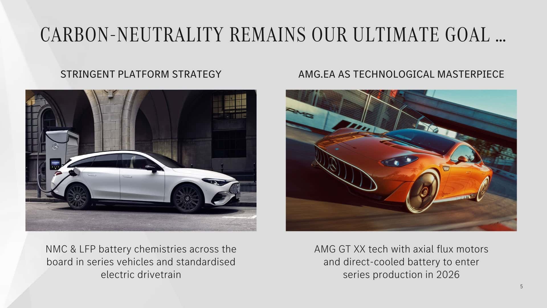 Mercedes unveils its bold plan for an expanding electric range