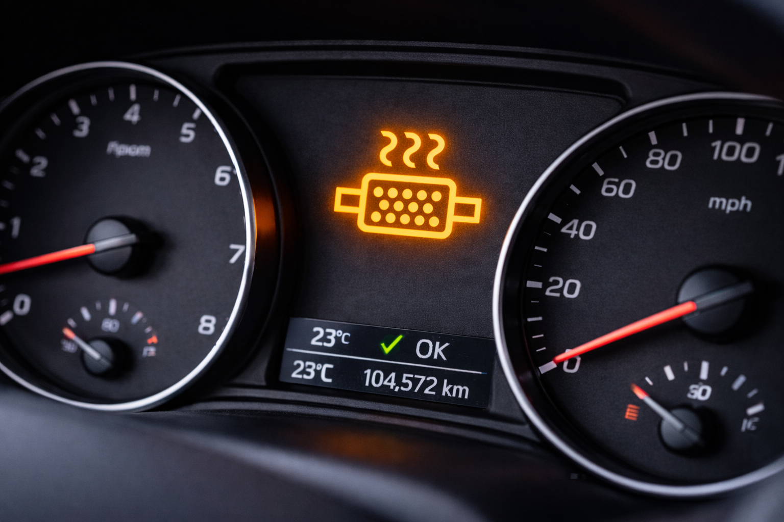What to Do When the DPF Warning Light Comes On