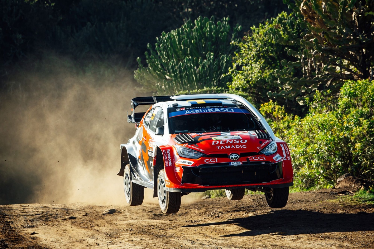 Oliver Solberg Leads Safari Rally: A Drenching Triumph