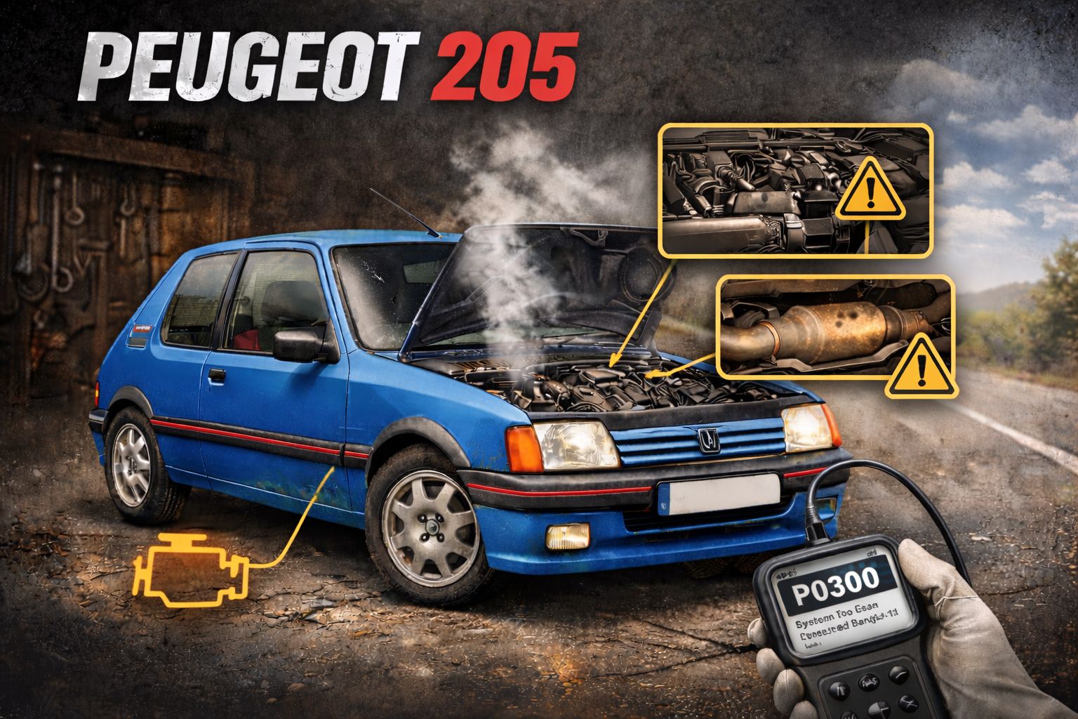 Peugeot 205 P0420: Don't Blame the Cat Straight Away