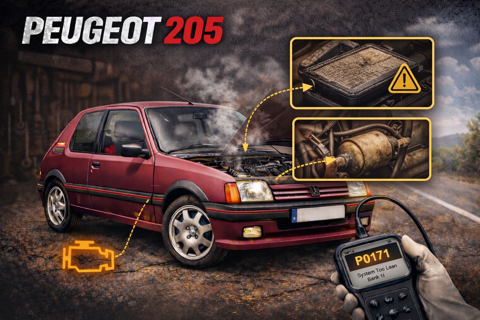 Diagnosing Power Loss in Your Peugeot 205