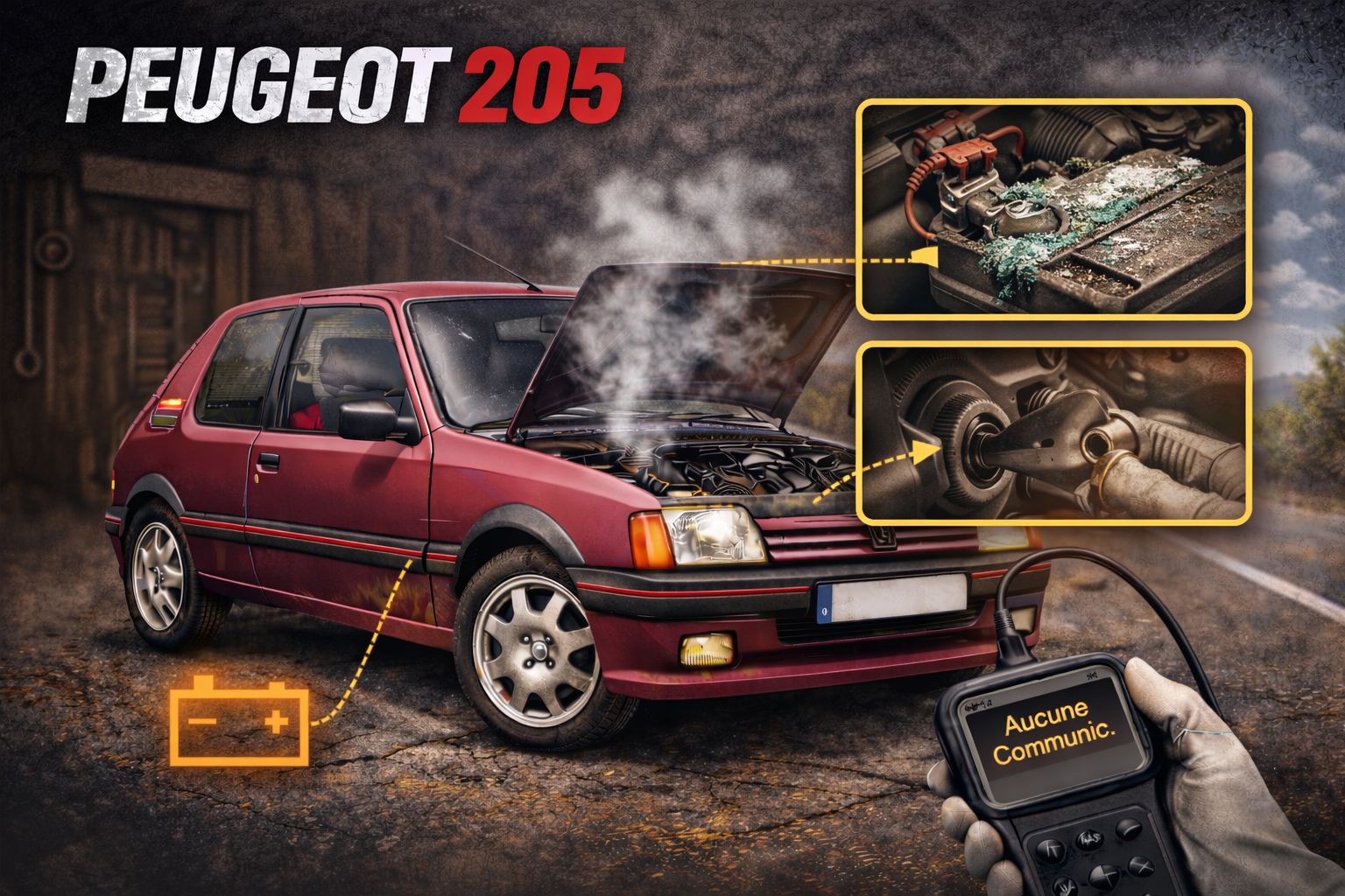 Diagnosing a Peugeot 205 That Won't Start