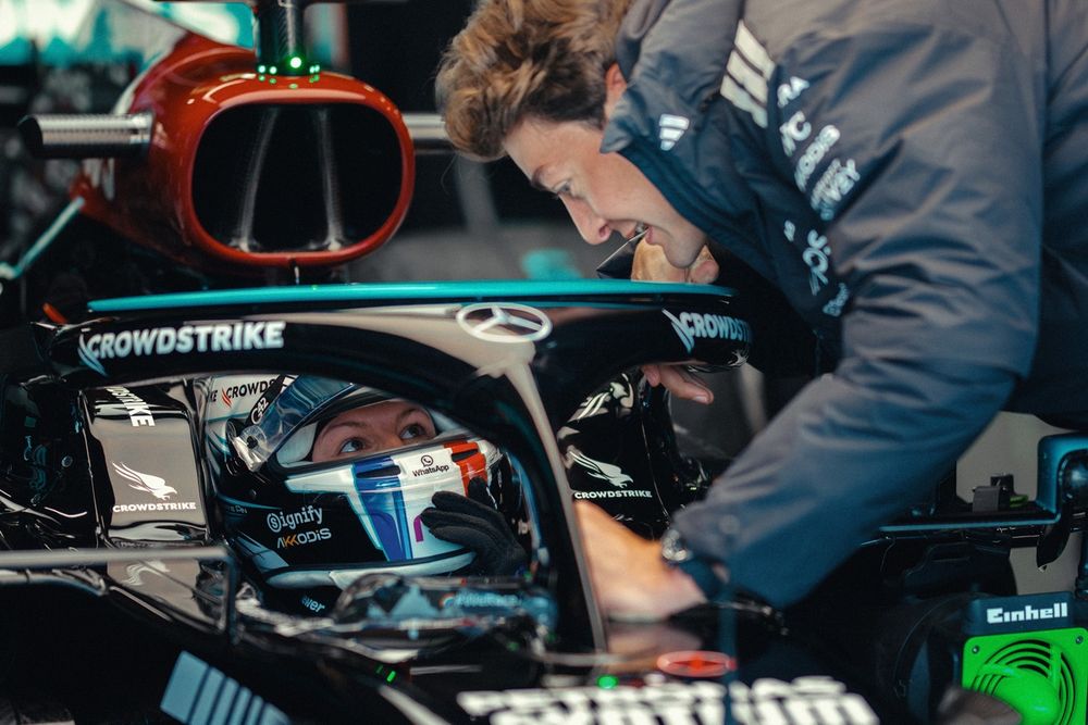 Doriane Pin Makes F1 Debut at Silverstone