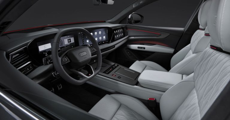 Audi Q9 interior revealed: A luxurious, tech-filled cabin for the brand's…