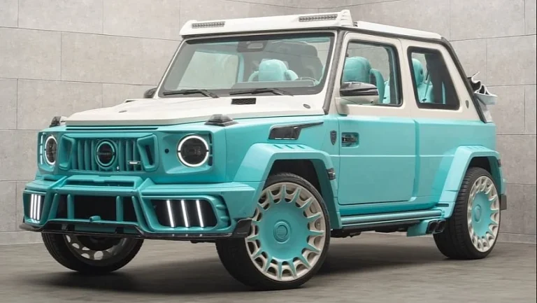 Mansory unveils radical G 63 Azura convertible with suicide doors