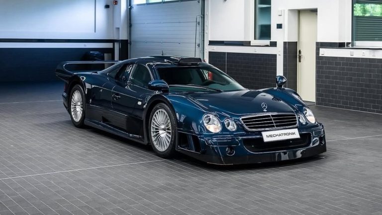 The One-Off Mercedes CLK GTR: An Exclusive Night Blue Factory Finish