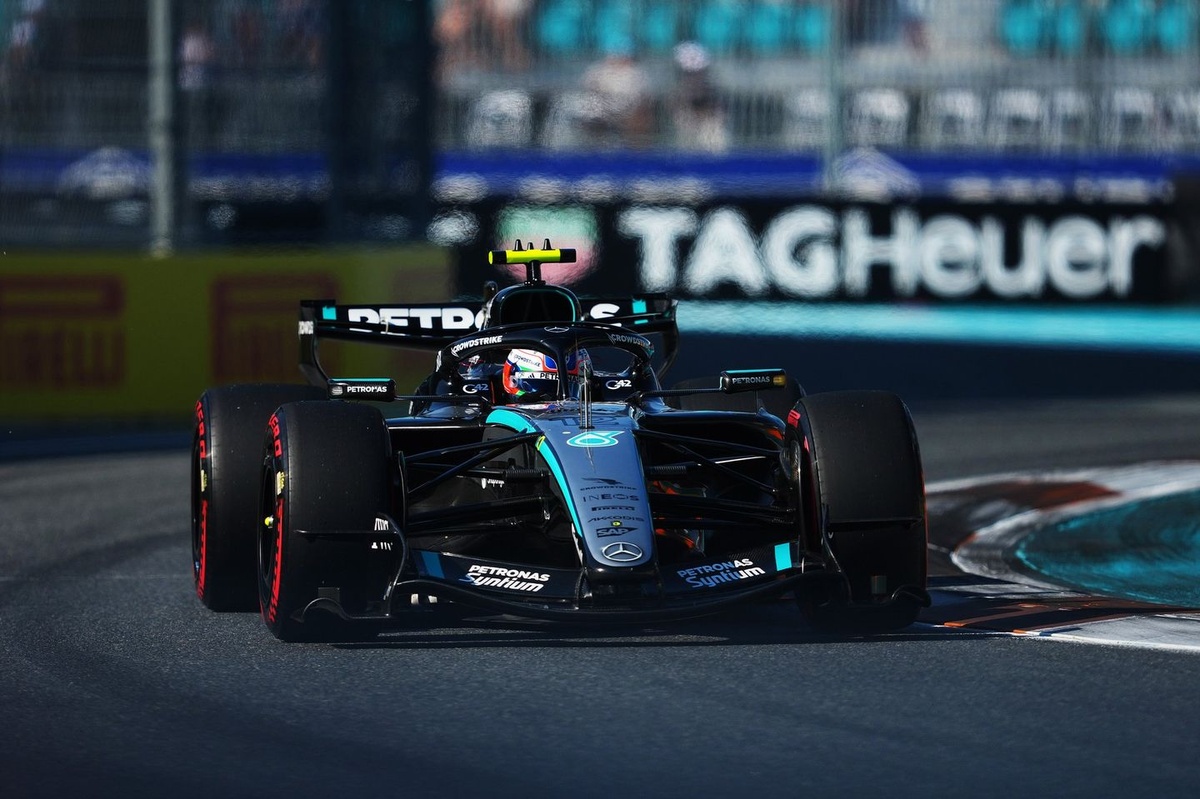 Mercedes set the race pace in Miami as Red Bull closes the gap