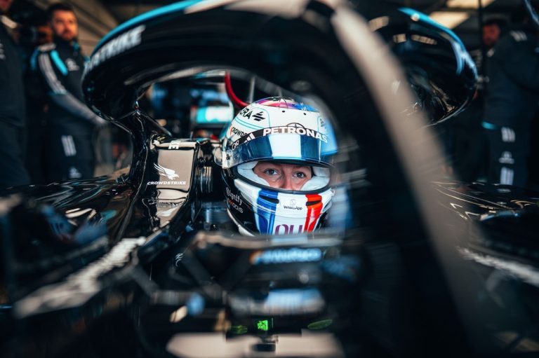 Doriane Pin gets taste of F1 machinery with Mercedes test at Silverstone