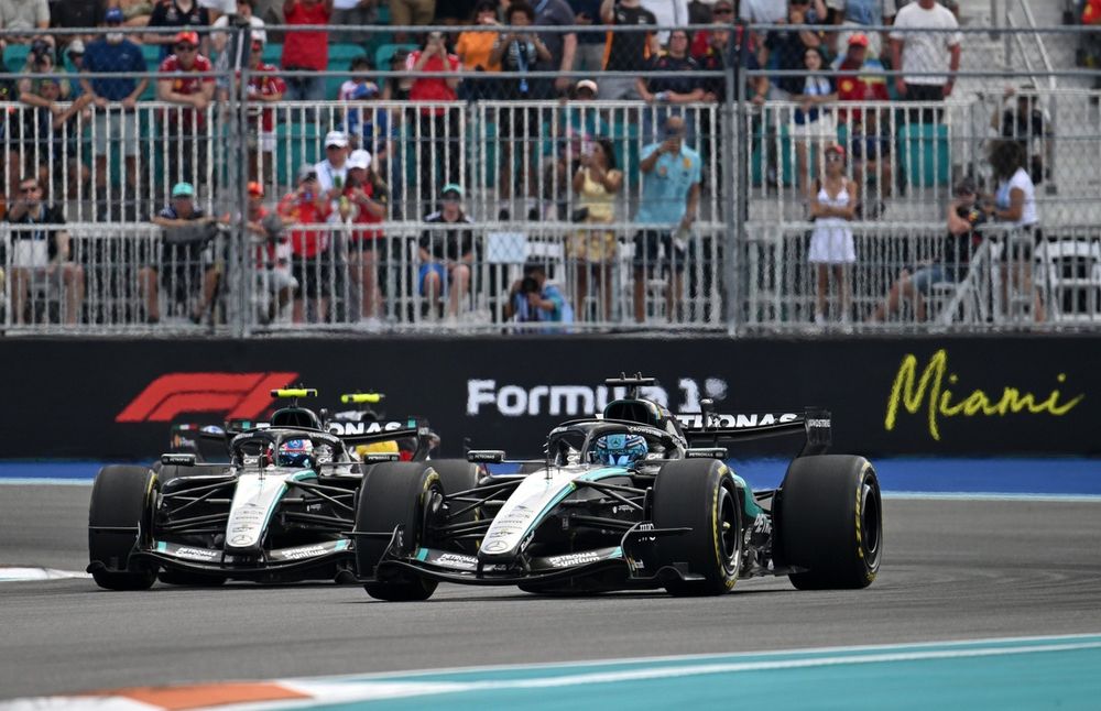 Mercedes admits development gap after Antonelli’s costly Miami start