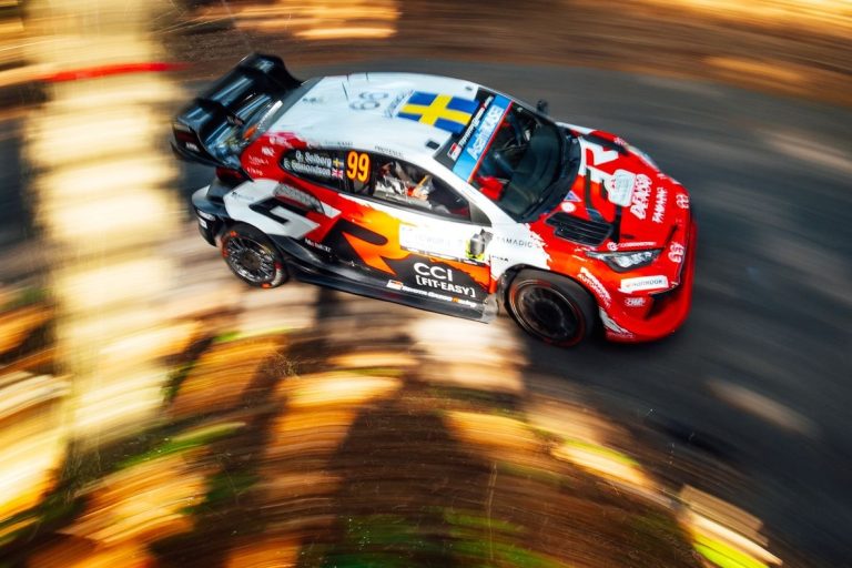 Solberg crashes out of Rally Japan, handing advantage to Evans and Ogier
