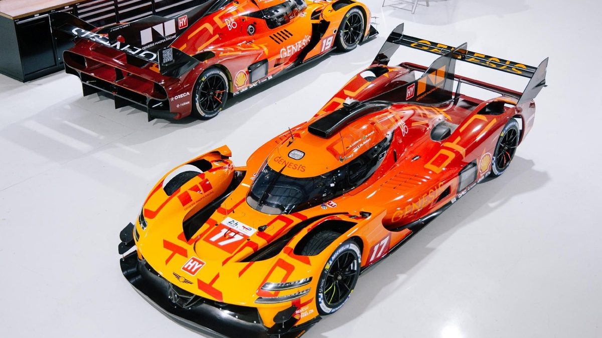 Genesis Unveils Fiery 'Magma' Livery for Le Mans Debut
