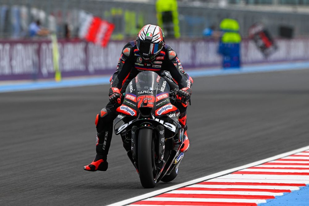 Bezzecchi salvages a podium in Hungary, but Aprilia struggles for grip